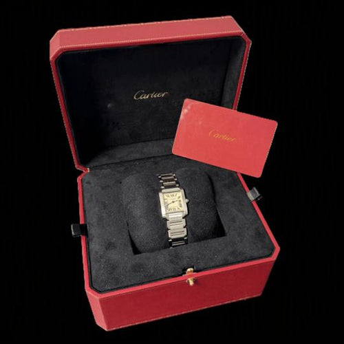 Cartier Tank Française - Montre en acier 58 Facettes MT47859