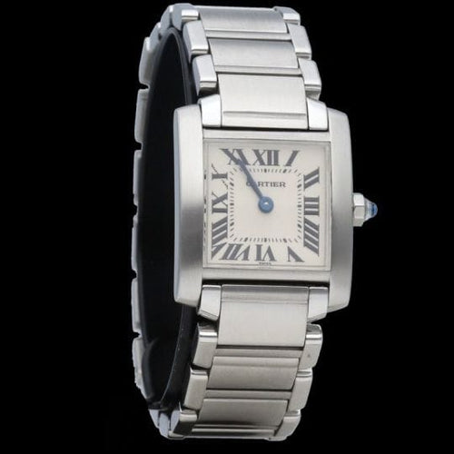 Cartier Tank Française - Montre en acier 58 Facettes MT47859