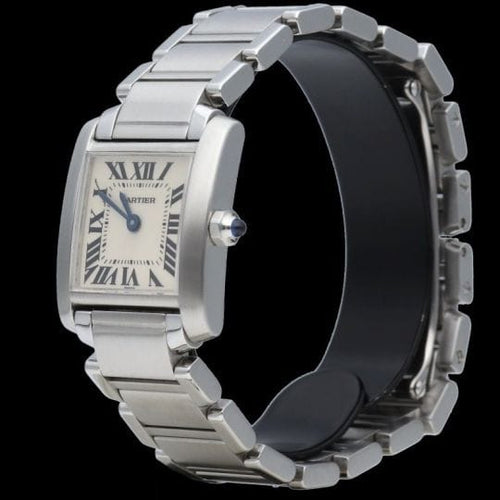 Cartier Tank Française - Montre en acier 58 Facettes MT47859