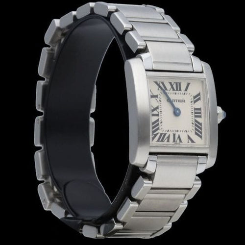 Cartier Tank Française - Montre en acier 58 Facettes MT47859