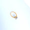 54 Bague toi et moi vintage en or 18K deux tons et diamants 58 Facettes 1795