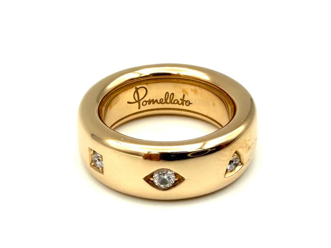 50 Pomellato Iconica - Bague en or rose et diamants 58 Facettes POMELLATO BG