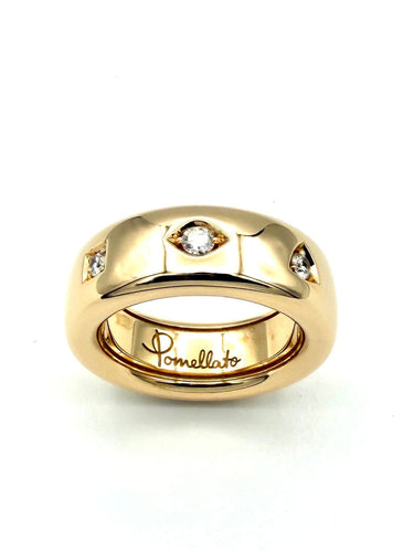 50 Pomellato Iconica - Bague en or rose et diamants 58 Facettes POMELLATO BG