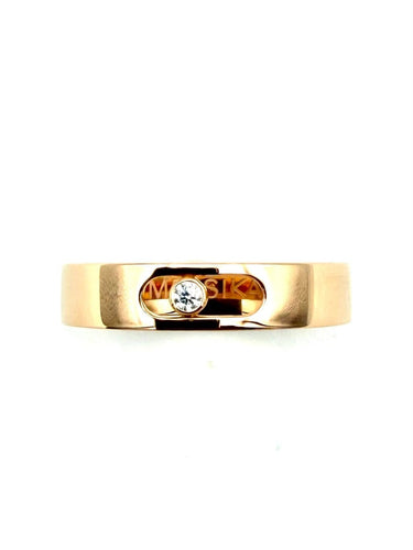 53 Messika Alliance Move Joaillerie - Bague en or rose et diamant 58 Facettes MESSIKA BG