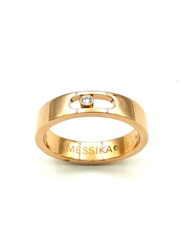 53 Messika Alliance Move Joaillerie - Bague en or rose et diamant 58 Facettes MESSIKA BG