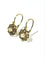 Boucles d'oreilles dormeuses en or jaune et perles 58 Facettes 1810943