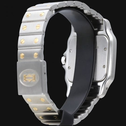 Cartier Santos Galbée - Montre en or jaune et acier 58 Facettes MT47837