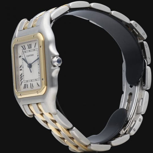 Cartier Panthère GM - Montre en or jaune et acier 58 Facettes MT47906