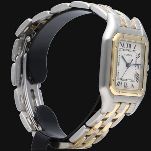 Cartier Panthère GM - Montre en or jaune et acier 58 Facettes MT47906