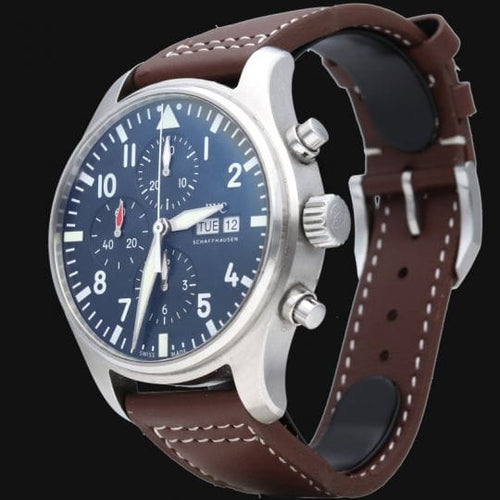 IWC Pilot - Montre Chronograph Petit Prince en acier 58 Facettes MT47762