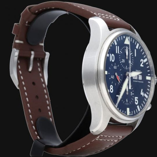 IWC Pilot - Montre Chronograph Petit Prince en acier 58 Facettes MT47762