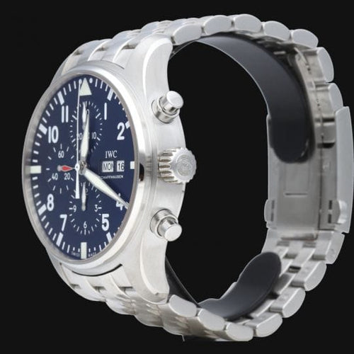 IWC Pilot Chronograph - Montre en acier 58 Facettes MT47919