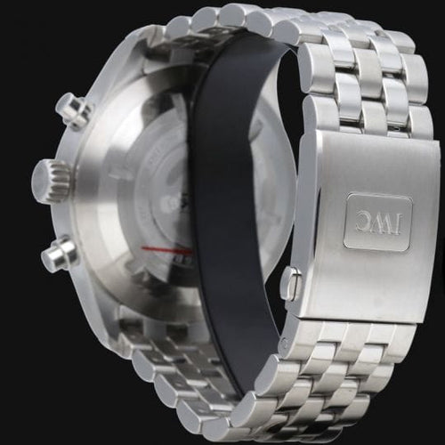 IWC Pilot Chronograph - Montre en acier 58 Facettes MT47919