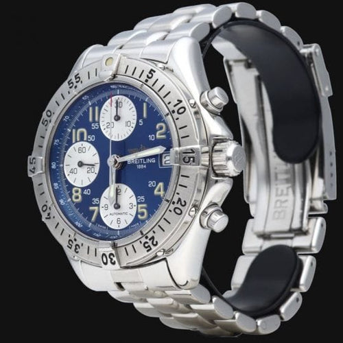 Breitling Colt - Montre chronographe automatique en acier 58 Facettes MT46120