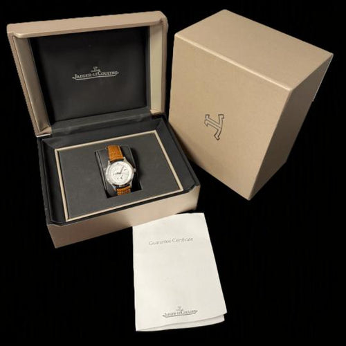 Jaeger-LeCoultre Master Geographic - Montre en acier 58 Facettes MT47684