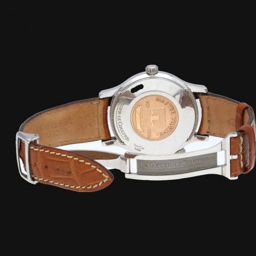 Jaeger-LeCoultre Master Geographic - Montre en acier 58 Facettes MT47684