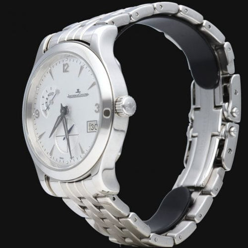 Jaeger-LeCoultre Master Control Hometime - Montre automatique en acier 58 Facettes MT47773