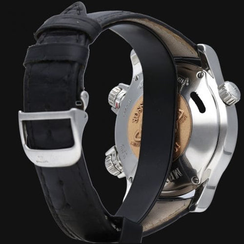Jaeger-LeCoultre Master Compressor Memovox - Montre en acier 58 Facettes MT47782