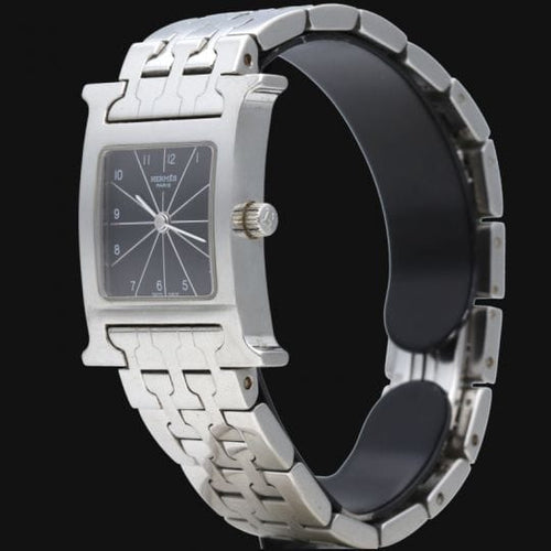 Hermès Heure H - Montre en acier 58 Facettes MT42167