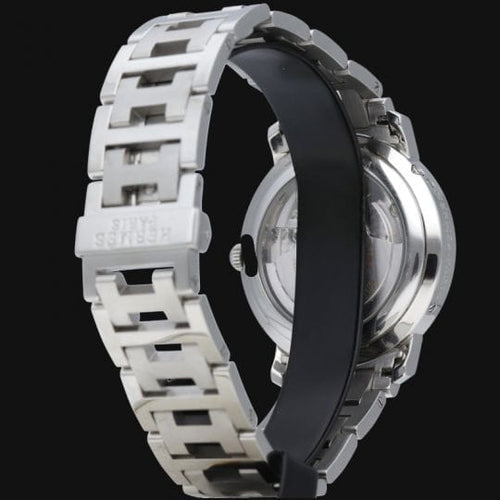 Hermès Clipper - Montre automatique en acier 58 Facettes MT47508