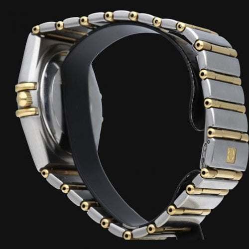Omega Constellation - Montre en or jaune, acier et diamants 58 Facettes MT47961