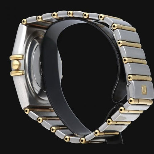 Omega Constellation - Montre en or jaune, acier et diamants 58 Facettes MT47970
