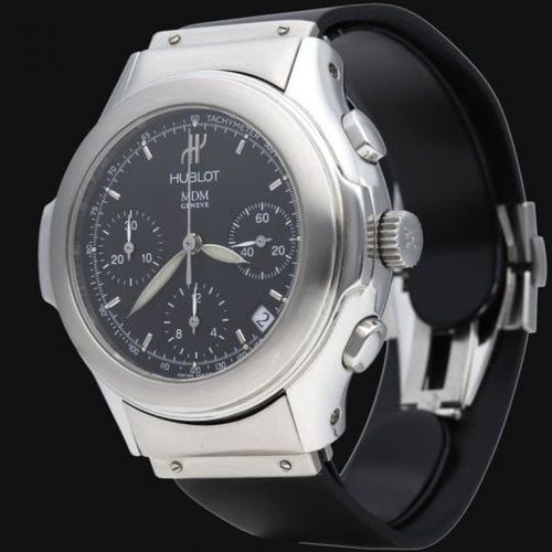 Hublot Elegant - Montre chronographe en acier 58 Facettes MT47492