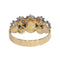 64 Bague georgienne en or jaune et argent avec diamants taille rose 58 Facettes 26058-0278