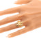 61 Bague triple serpent victorienne en or jaune et diamants taille ancienne 58 Facettes 26065-0149