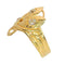 61 Bague triple serpent victorienne en or jaune et diamants taille ancienne 58 Facettes 26065-0149