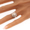 51 Bague victorienne en or jaune et rouge, perle et diamants 58 Facettes 26085-0085