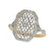 51 Bague édouardienne en or jaune, platine et diamants taille ancienne 58 Facettes 26089-0352