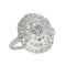 51 Art déco - Bague vers 1930 en platine et diamants 58 Facettes 26089-0385