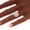 51 Art déco - Bague vers 1930 en platine et diamants 58 Facettes 26089-0385