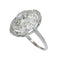 51 Art déco - Bague vers 1930 en platine et diamants 58 Facettes 26089-0385