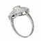 51 Art déco - Bague vers 1930 en platine et diamants 58 Facettes 26089-0385