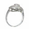 51 Art déco - Bague vers 1930 en platine et diamants 58 Facettes 26089-0385