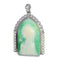 Art déco - Pendentif Marie en platine, diamants et perles 58 Facettes 26089-0387