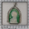 Art déco - Pendentif Marie en platine, diamants et perles 58 Facettes 26089-0387
