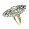 57 Bague portugaise XVIIIe en or jaune, argent et pierres Minas Novas 58 Facettes 26089-0388