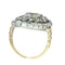 57 Bague portugaise XVIIIe en or jaune, argent et pierres Minas Novas 58 Facettes 26089-0388
