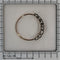 63 Bague géorgienne belge en or rouge, argent et diamants 58 Facettes 26089-0392
