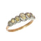 63 Bague géorgienne belge en or rouge, argent et diamants 58 Facettes 26089-0392