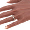 63 Bague géorgienne belge en or rouge, argent et diamants 58 Facettes 26089-0392