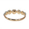 56 Bague vers 1650 en or jaune, argent et diamants 58 Facettes 26089-0394