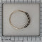 66 Bague géorgienne belge en or rouge 18 ct, argent et diamants 58 Facettes 26090-0181