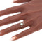 50 Belle Époque - Bague cœur en or jaune, opale et diamants 58 Facettes 26090-0194