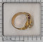 60 Bague serpents victorienne en or jaune, diamant, rubis et perles 58 Facettes 26106-0268
