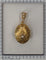 Pendentif porte-photo victorien en or jaune 18K, diamants et perles 58 Facettes 26106-0437