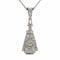 Art déco - Pendentif en platine et diamants 58 Facettes 26107-0277